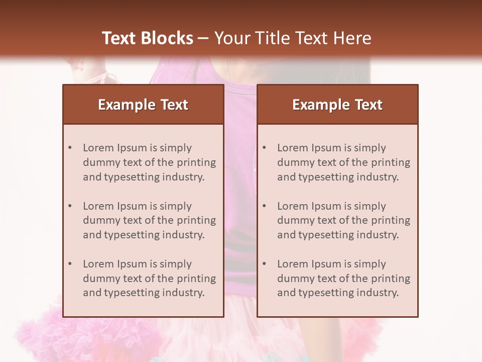 Little Child Cute PowerPoint Template