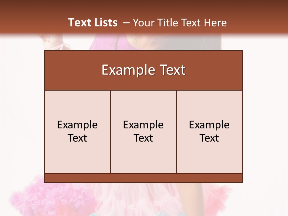 Little Child Cute PowerPoint Template