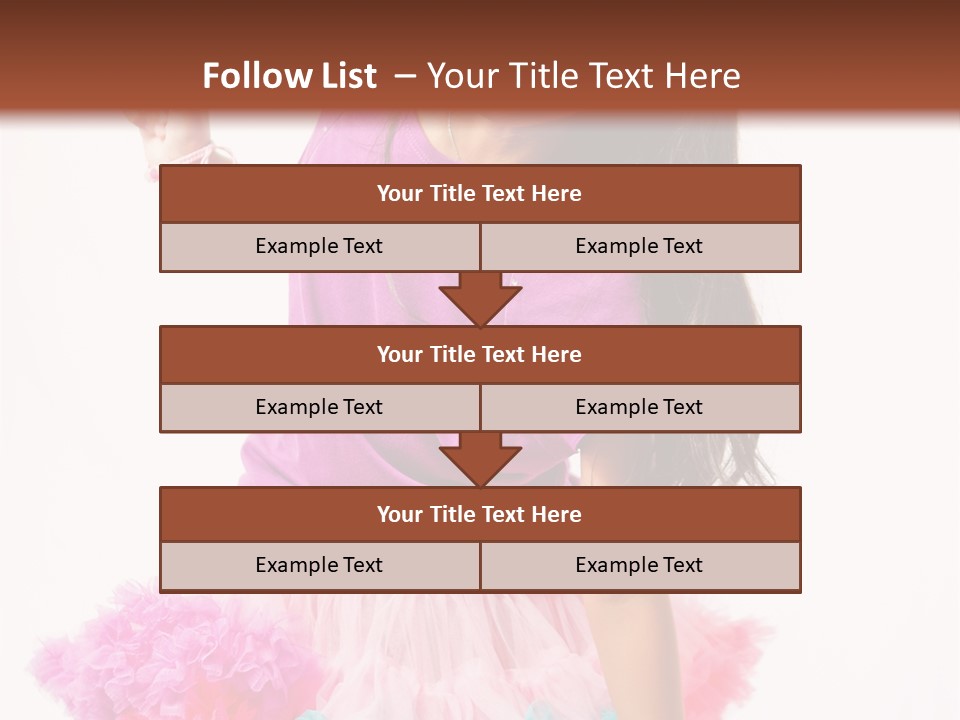 Little Child Cute PowerPoint Template