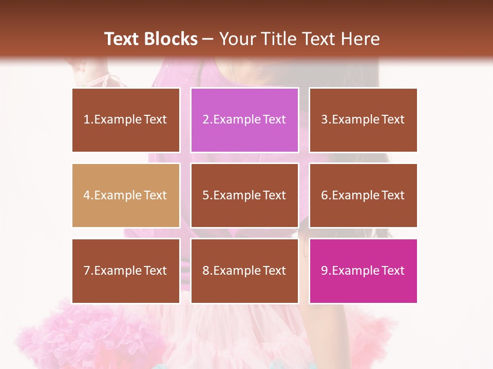 Little Child Cute PowerPoint Template