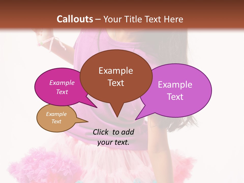 Little Child Cute PowerPoint Template