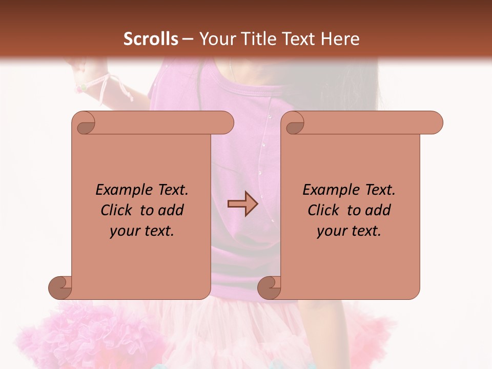 Little Child Cute PowerPoint Template