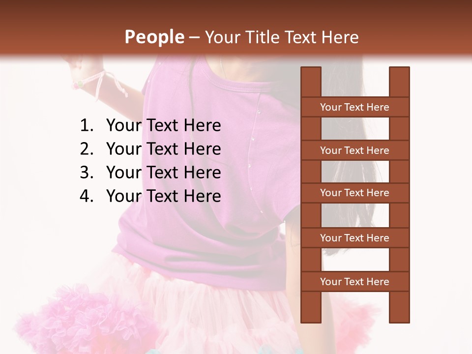 Little Child Cute PowerPoint Template