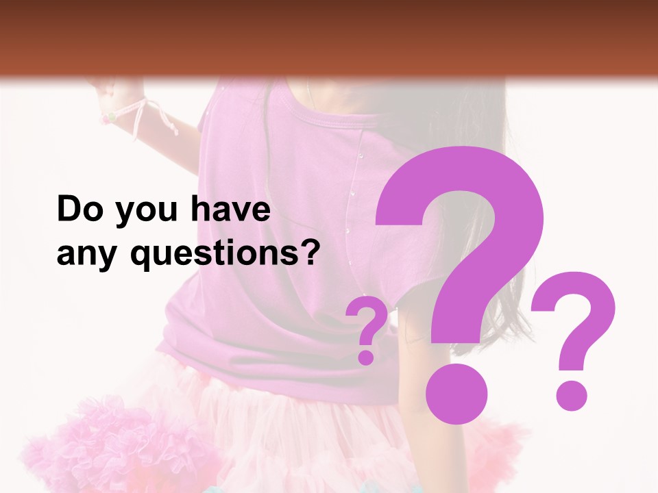 Little Child Cute PowerPoint Template