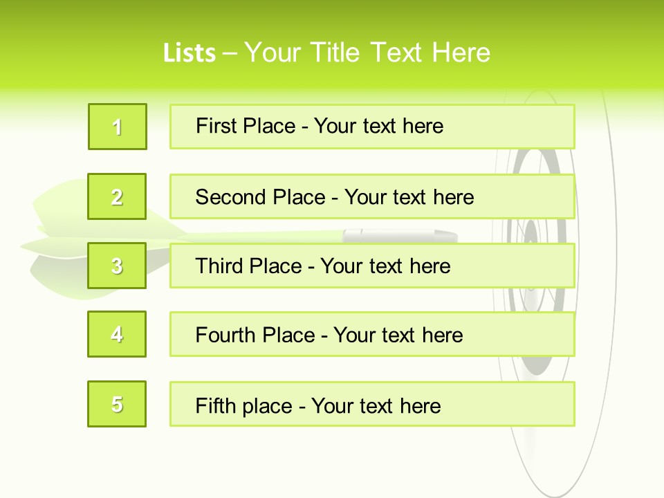 Advantage Ambition Successful PowerPoint Template