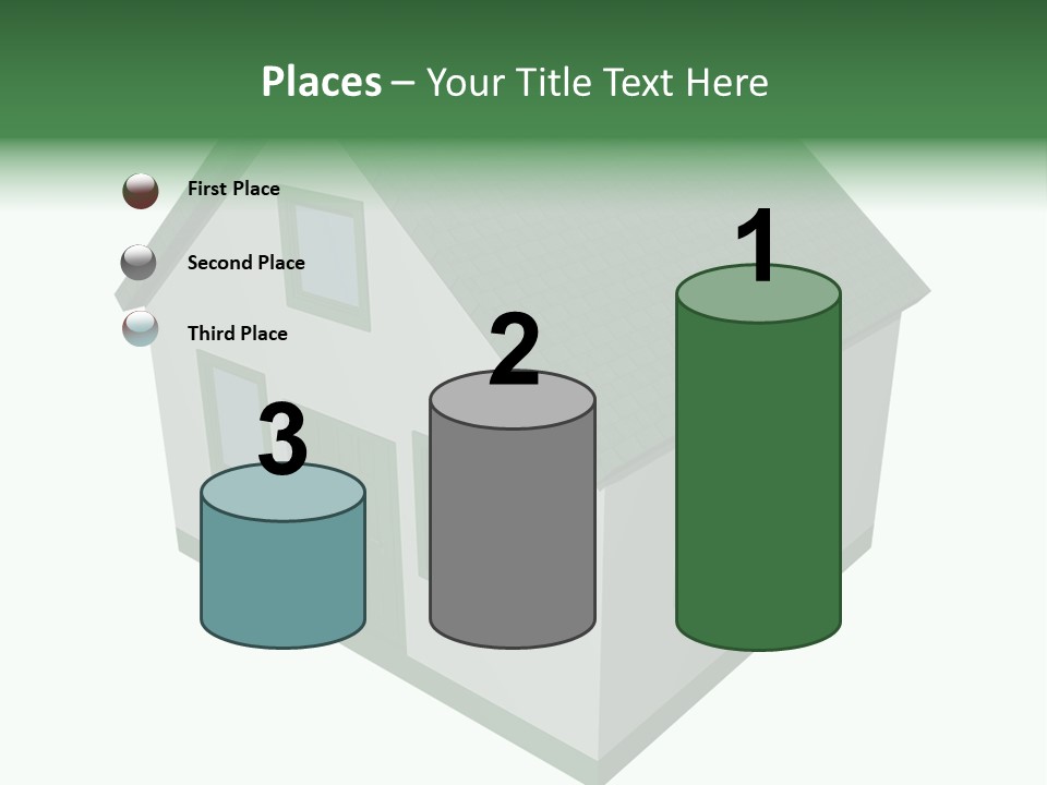 Ecology Model Bar PowerPoint Template