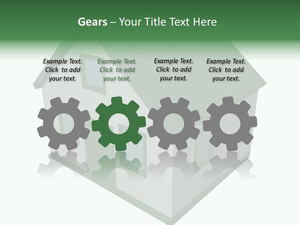 Ecology Model Bar PowerPoint Template