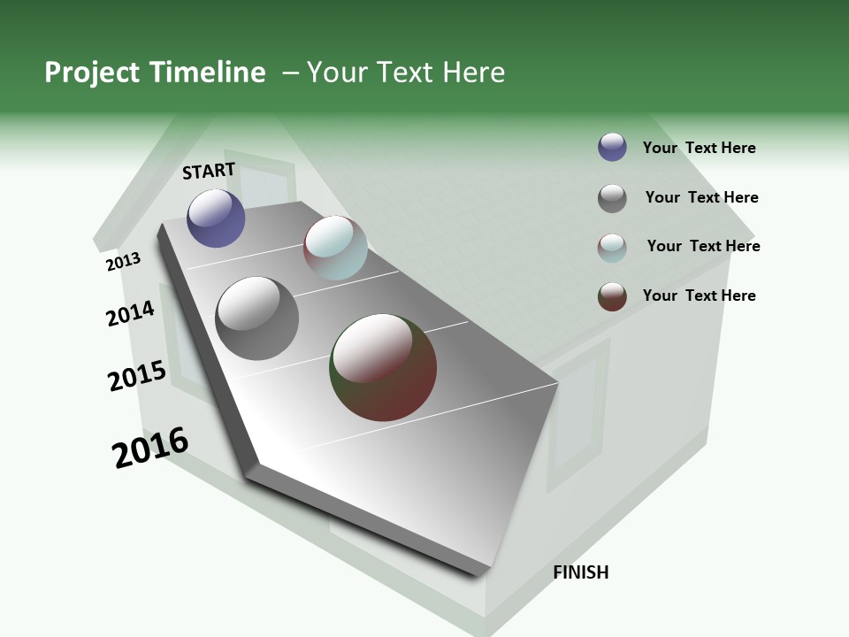 Ecology Model Bar PowerPoint Template