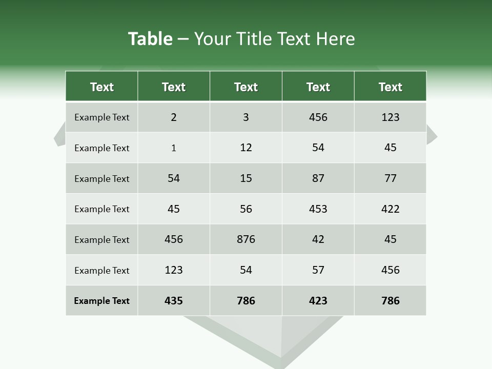 Ecology Model Bar PowerPoint Template