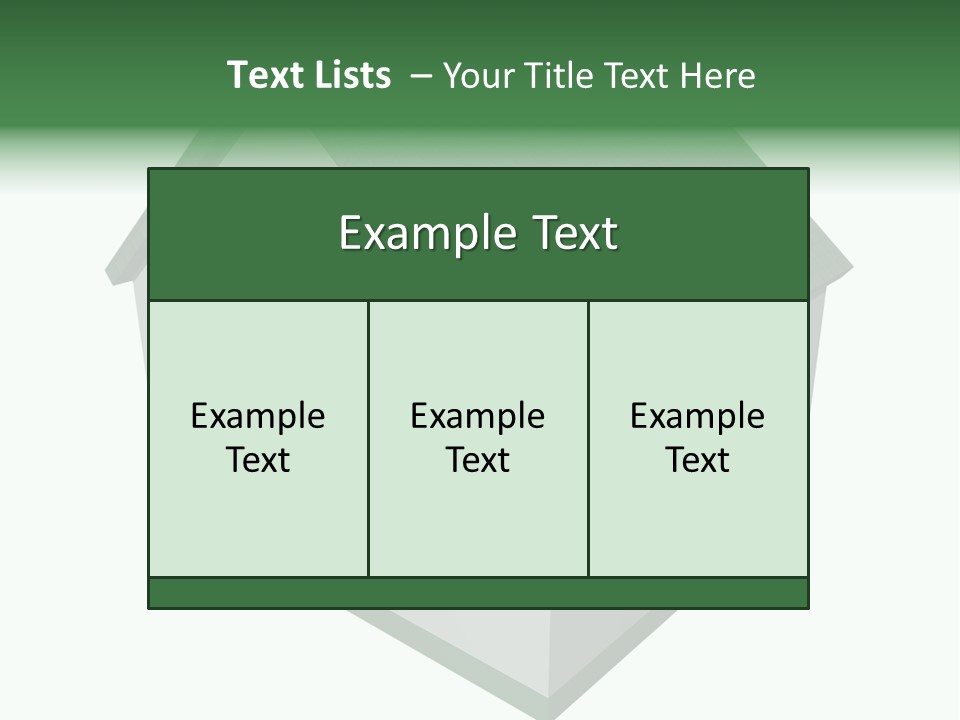 Ecology Model Bar PowerPoint Template