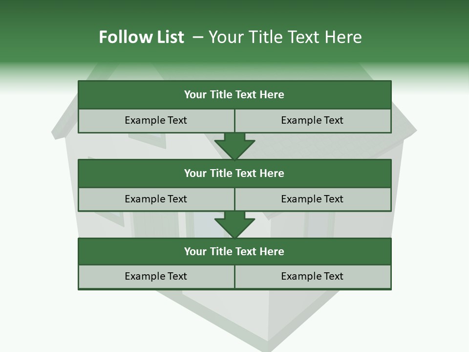 Ecology Model Bar PowerPoint Template
