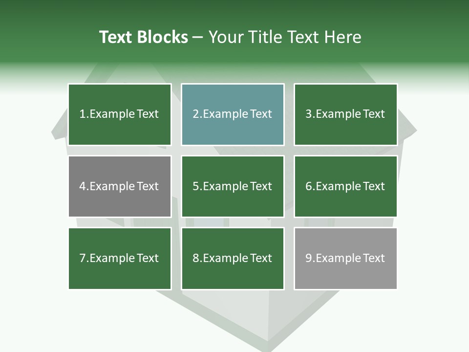 Ecology Model Bar PowerPoint Template