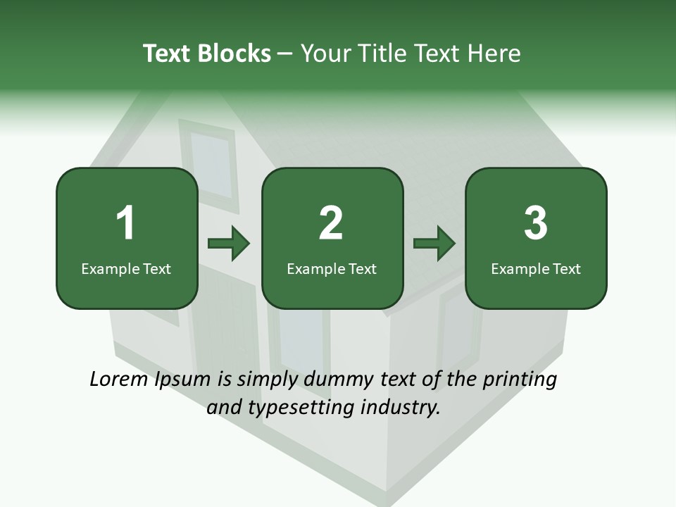 Ecology Model Bar PowerPoint Template