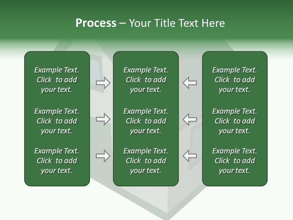 Ecology Model Bar PowerPoint Template