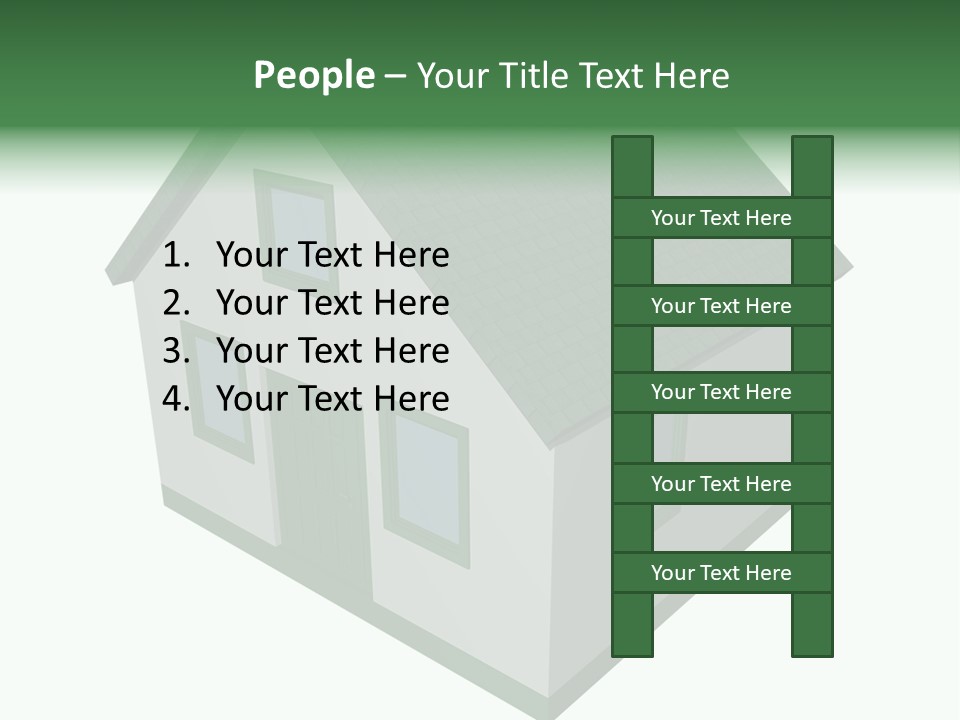 Ecology Model Bar PowerPoint Template