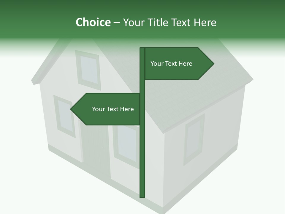 Ecology Model Bar PowerPoint Template