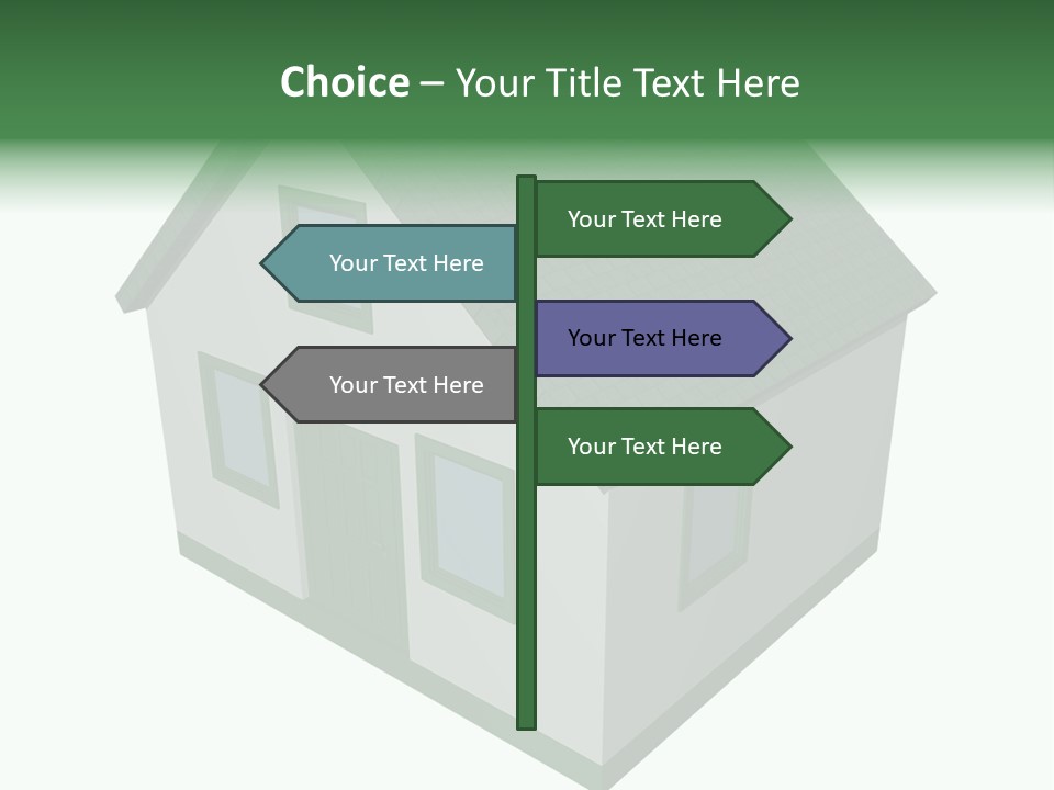 Ecology Model Bar PowerPoint Template