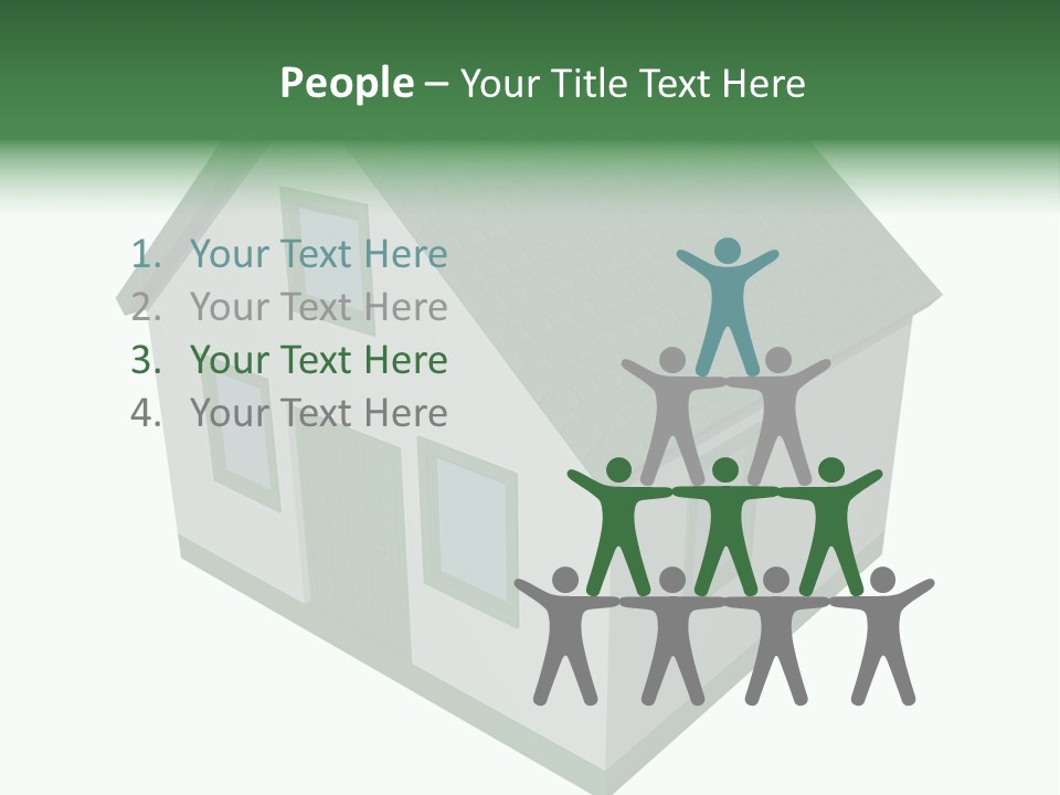 Ecology Model Bar PowerPoint Template
