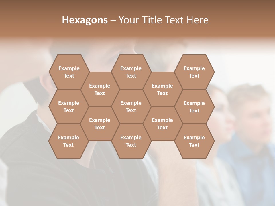 Girls Teenage Portrait PowerPoint Template