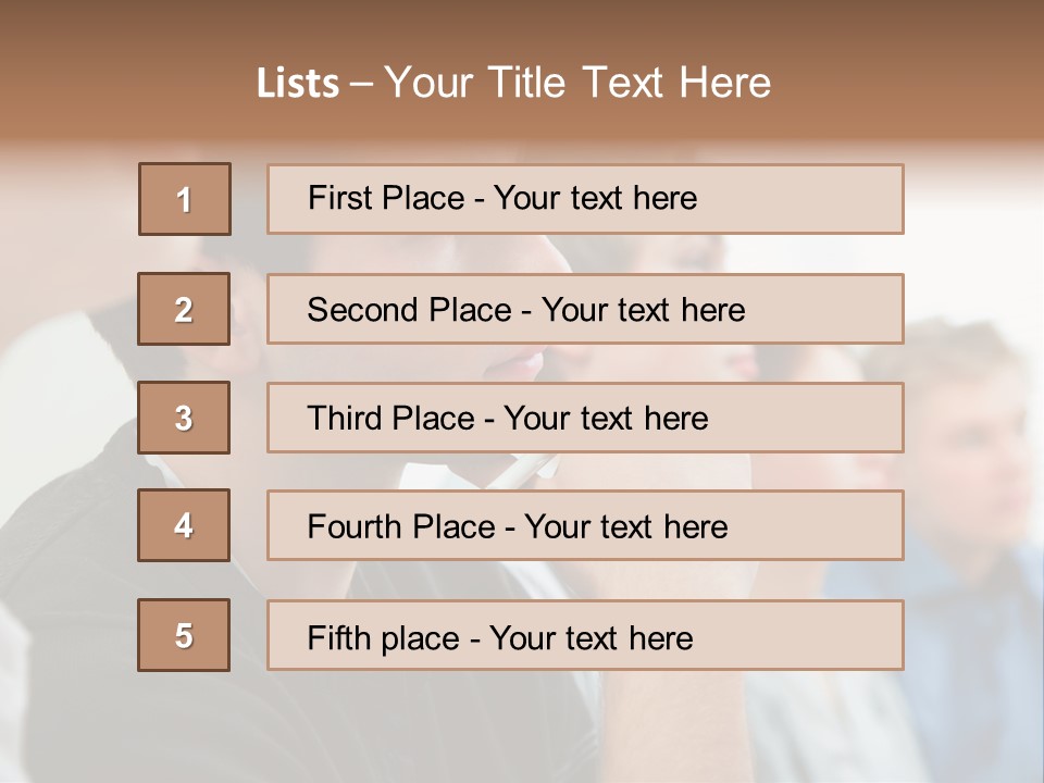 Girls Teenage Portrait PowerPoint Template
