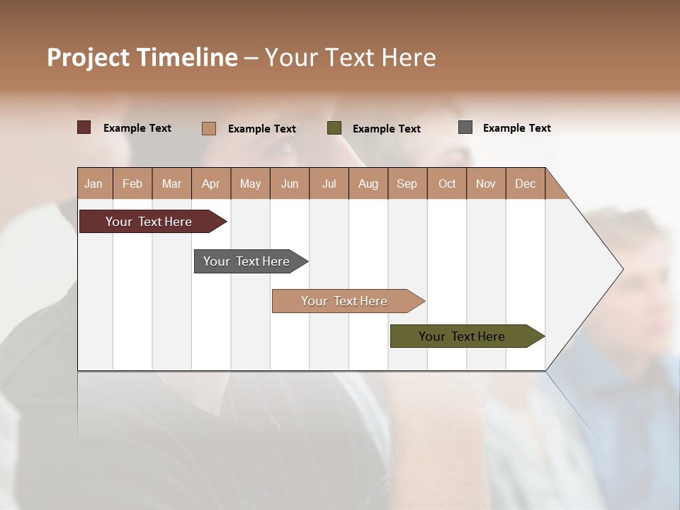 Girls Teenage Portrait PowerPoint Template