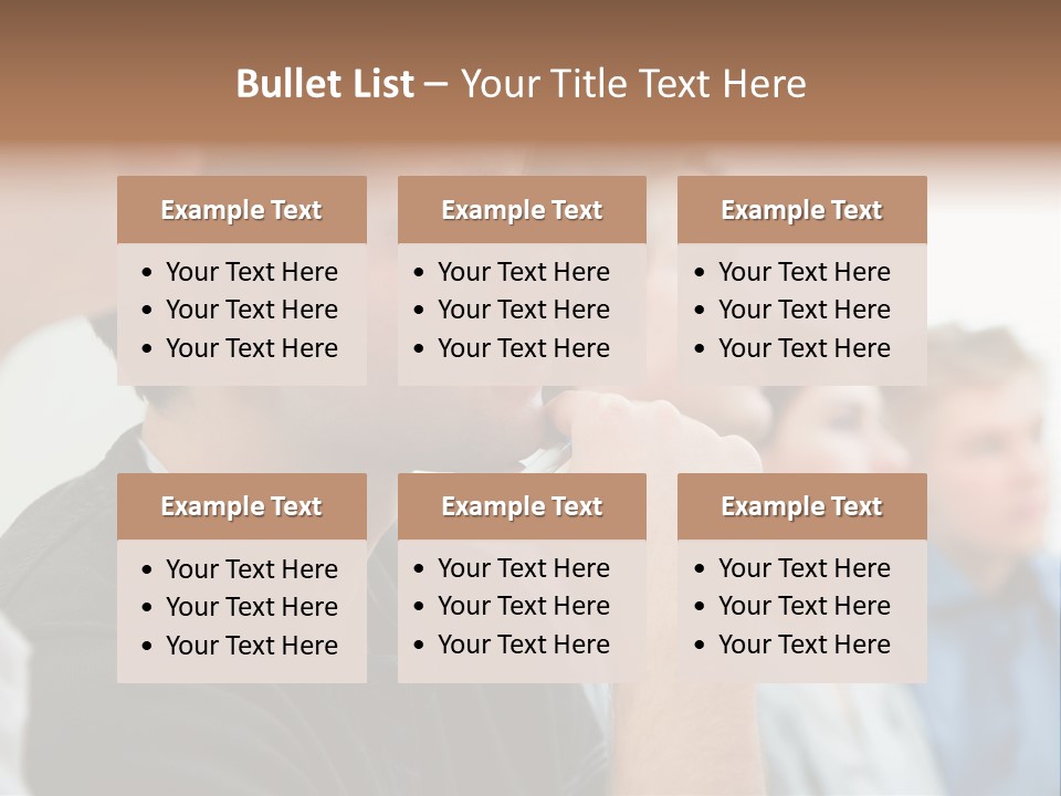 Girls Teenage Portrait PowerPoint Template