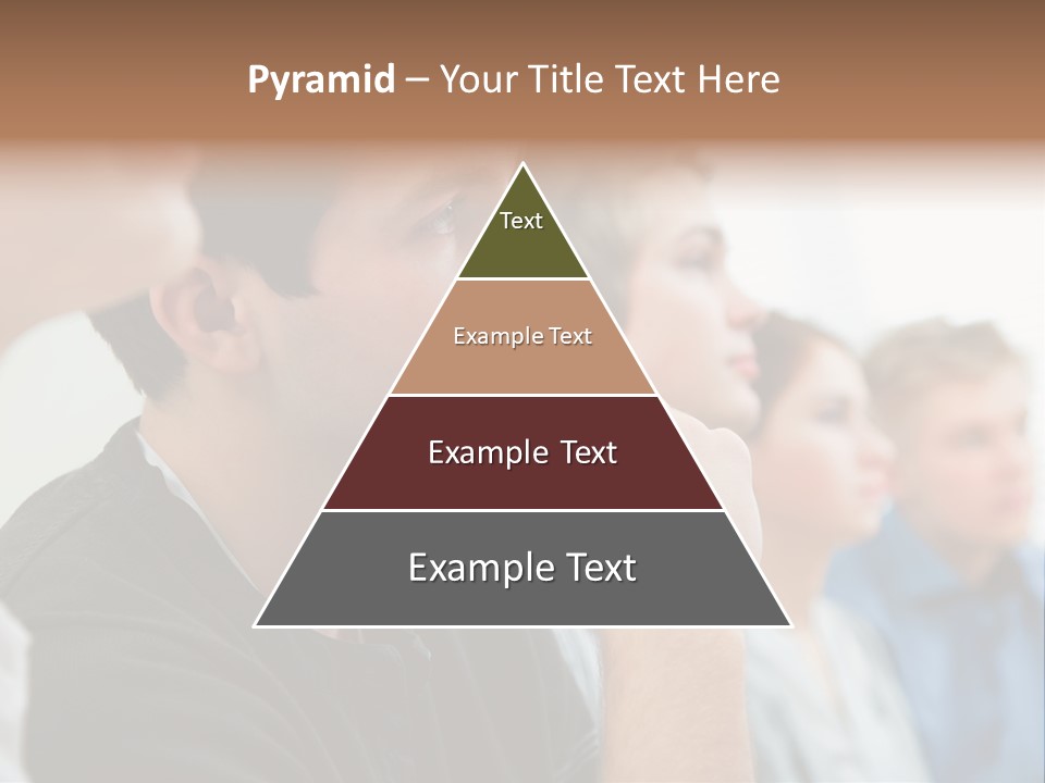 Girls Teenage Portrait PowerPoint Template