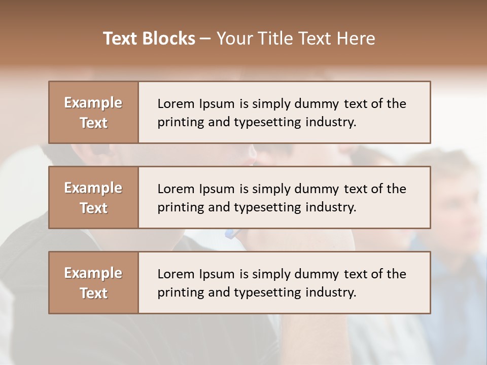 Girls Teenage Portrait PowerPoint Template