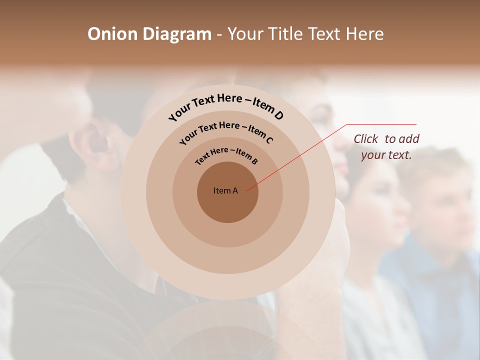 Girls Teenage Portrait PowerPoint Template