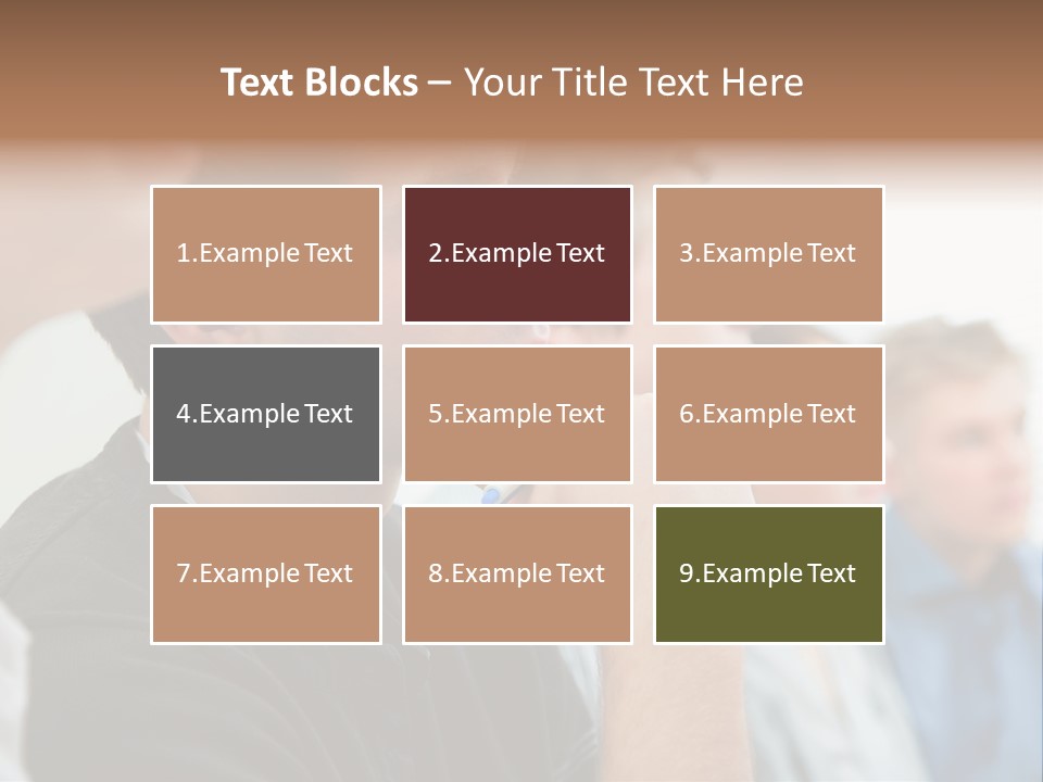 Girls Teenage Portrait PowerPoint Template