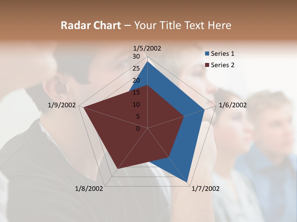 Girls Teenage Portrait PowerPoint Template