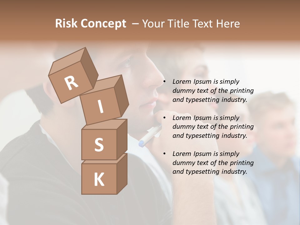 Girls Teenage Portrait PowerPoint Template