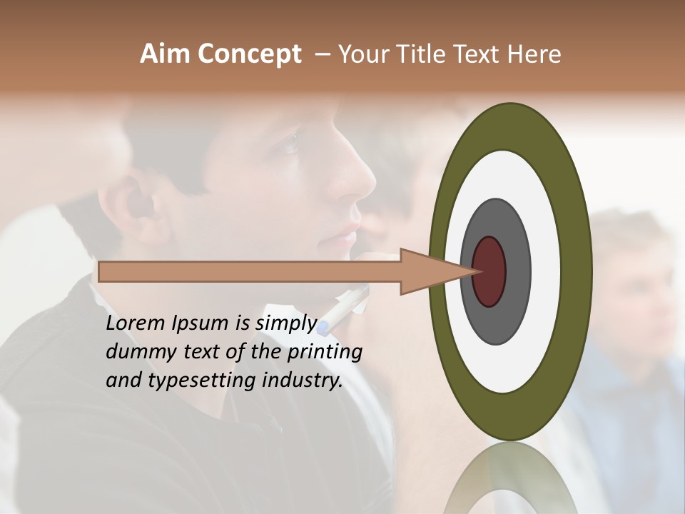 Girls Teenage Portrait PowerPoint Template