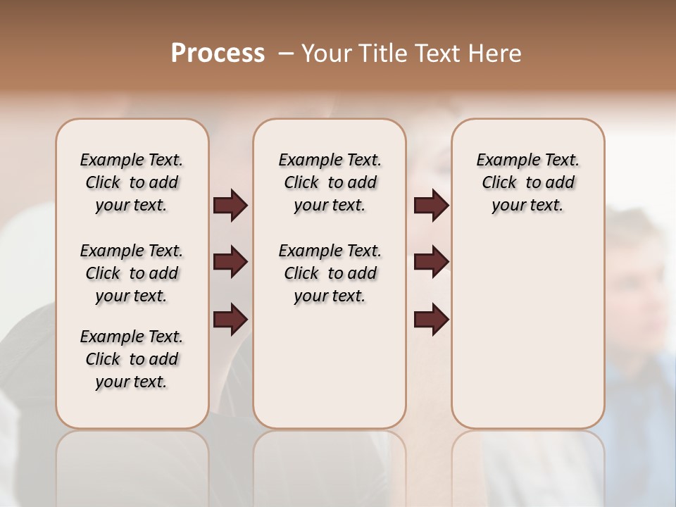 Girls Teenage Portrait PowerPoint Template