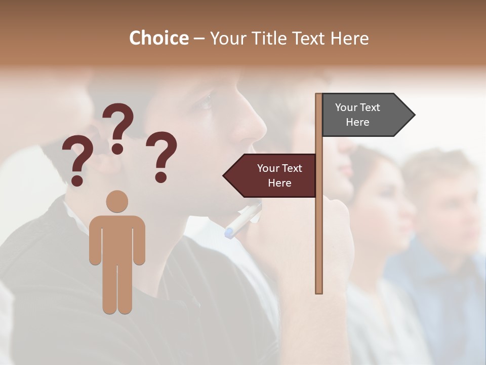 Girls Teenage Portrait PowerPoint Template