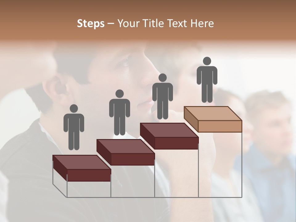 Girls Teenage Portrait PowerPoint Template