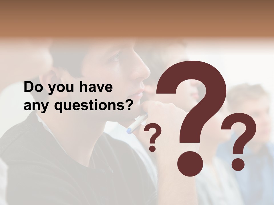 Girls Teenage Portrait PowerPoint Template