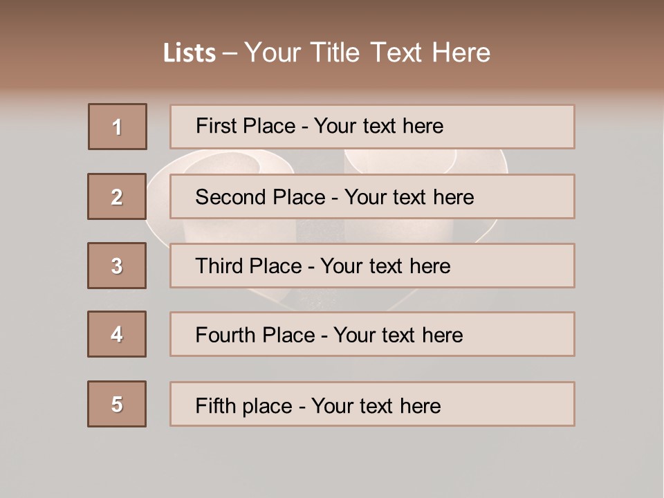 Card February Icon PowerPoint Template