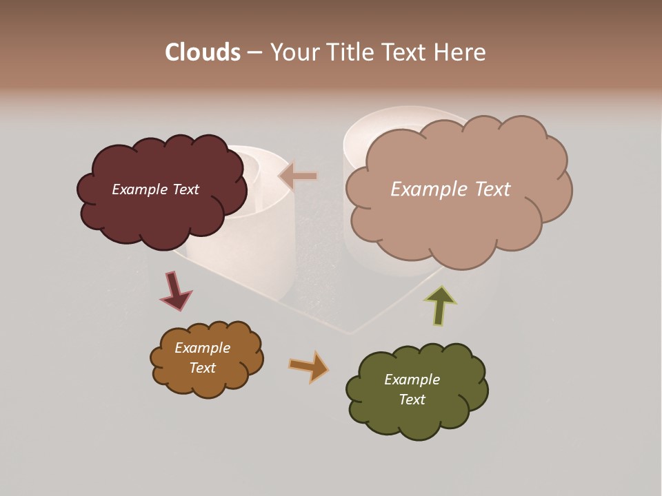 Card February Icon PowerPoint Template