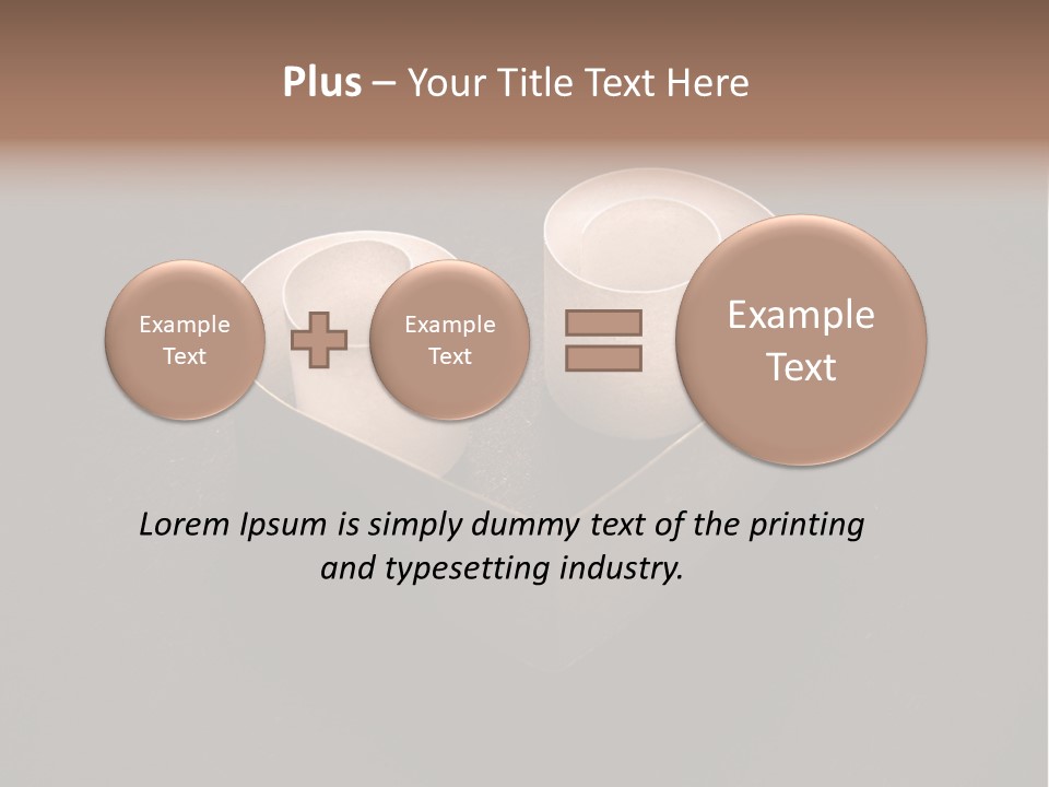 Card February Icon PowerPoint Template