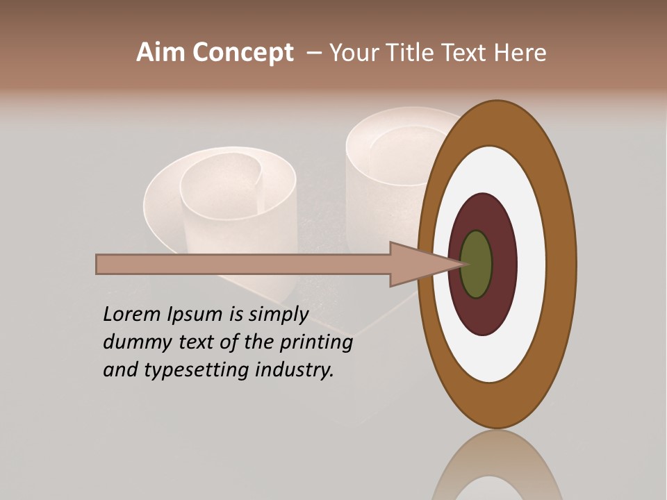 Card February Icon PowerPoint Template