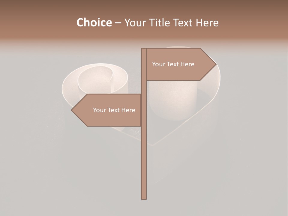 Card February Icon PowerPoint Template