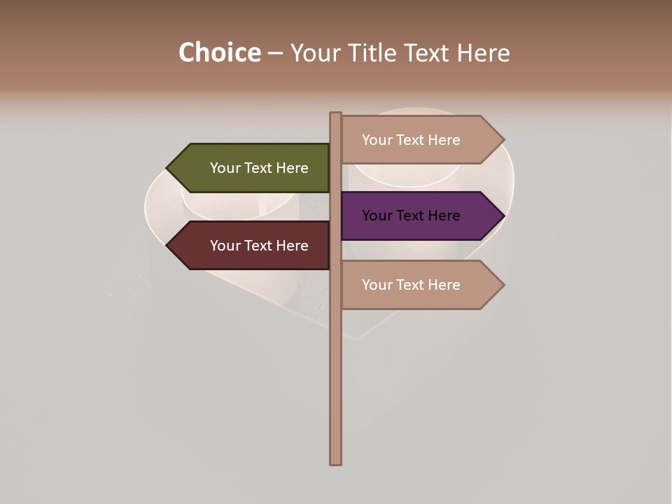 Card February Icon PowerPoint Template