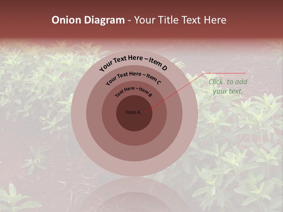 Sweetening Herbal Calorie PowerPoint Template