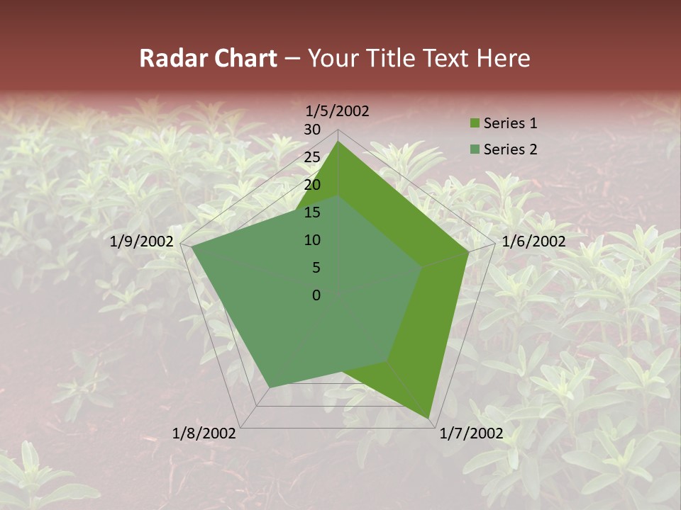 Sweetening Herbal Calorie PowerPoint Template