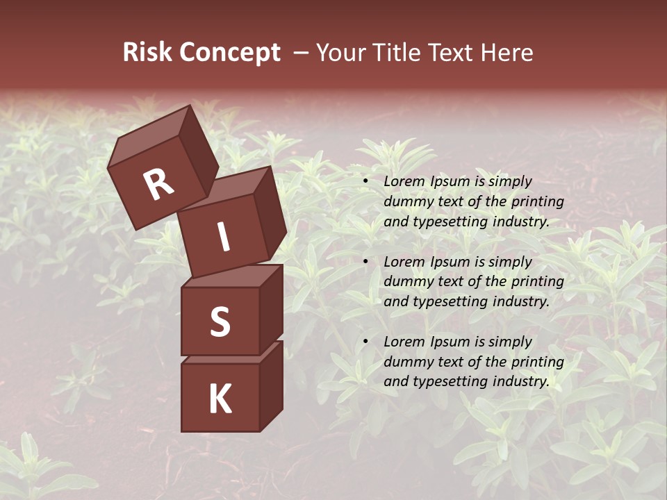 Sweetening Herbal Calorie PowerPoint Template