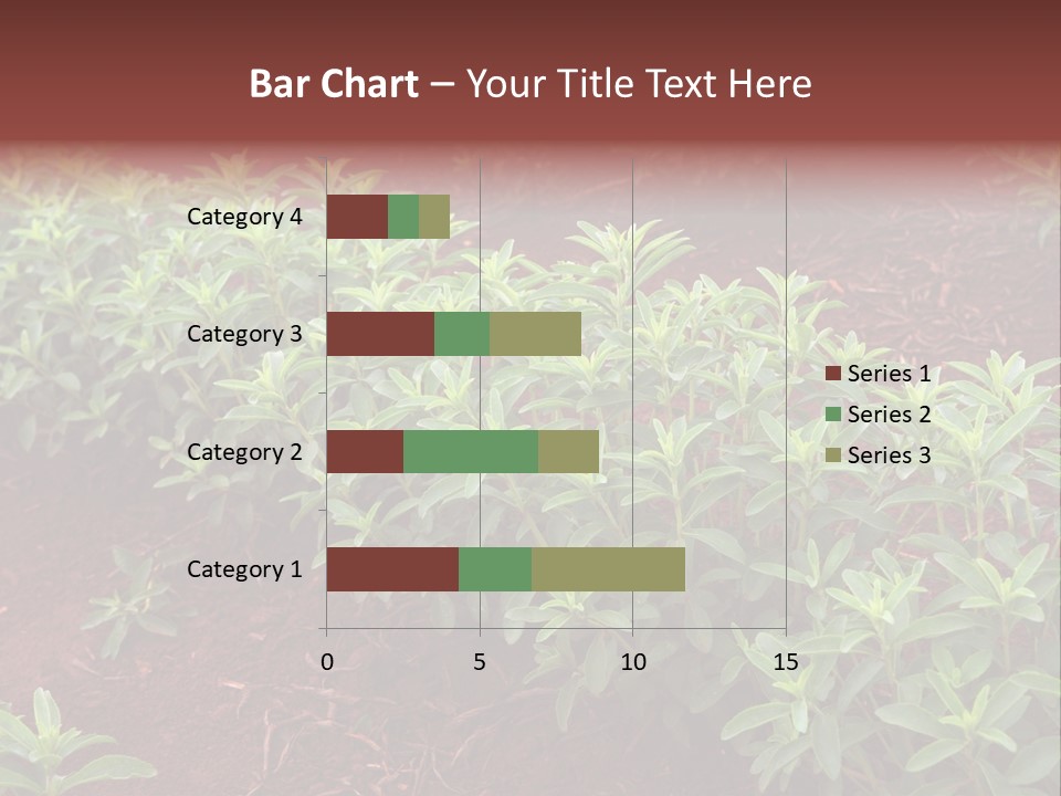 Sweetening Herbal Calorie PowerPoint Template