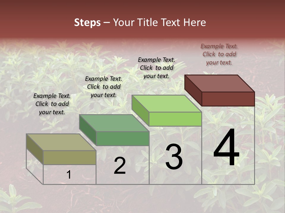 Sweetening Herbal Calorie PowerPoint Template