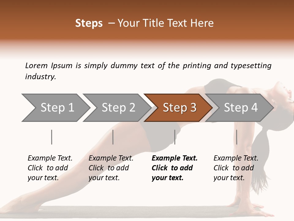 Sport Healthy Weights PowerPoint Template