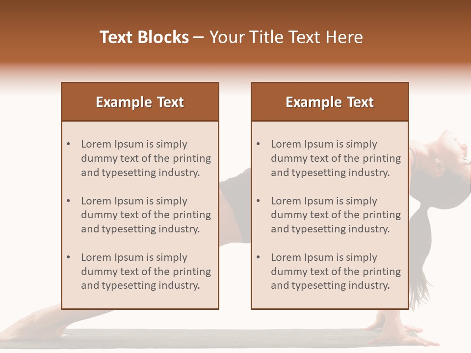 Sport Healthy Weights PowerPoint Template